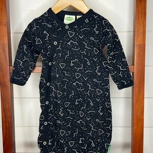 Baby Sleep Sack- Black and Cream Zodiac